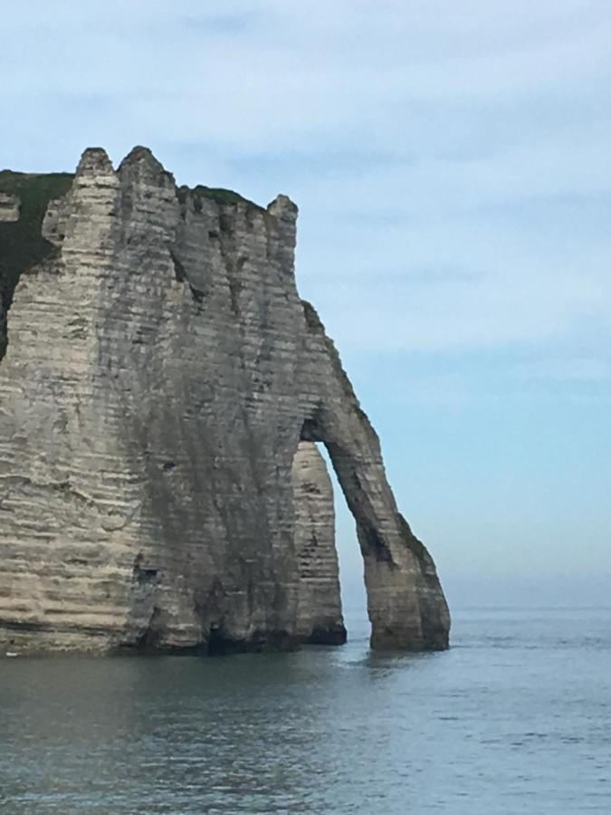 Au Bonheur D'Etretat Villa Exterior foto